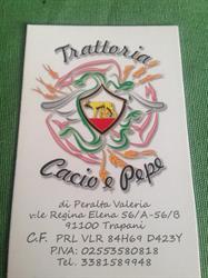 Trattoria Cacio e Pepe, Trapani orari di apertura