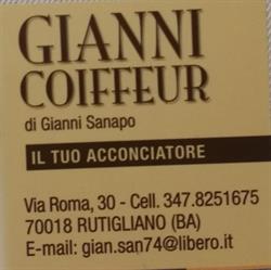 gianni coiffeur, Rutigliano orari di apertura