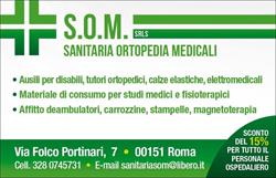 sanitaria ortopedia monteverde som, Roma orari di apertura