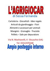 L' Agrigiocar di Sessa Fernanda, Bisuschio orari di apertura