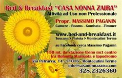 Bed & Breakfast Casa Nonna Zaira, Montecatini-Terme orari di apertura