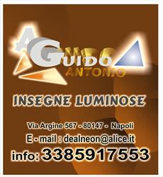 INSEGNE LUMINOSE ANTONIO GUIDO NAPOLI, Napoli orari di apertura