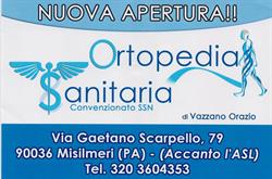 Ortopedia e Sanitaria di Orazio Vazzano, Misilmeri orari di apertura