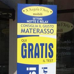 A Regola d'Arte mobili, Senigallia orari di apertura
