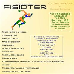 Fisioter snc di Guadalupi Ramona e Capraro Daniela, Brindisi orari di apertura