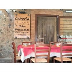 Osteria San Francesco, Altomonte orari di apertura