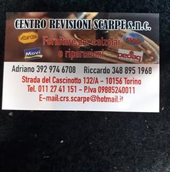 Centro Revisioni Scarpe Snc, Torino orari di apertura