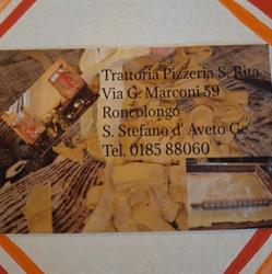 Ristorante Pizzeria Santa Rita, Santo Stefano d'Aveto orari di apertura