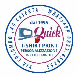 Quick stampa magliette e gadgets in pochi minuti orario continuato, Caserta orari di apertura