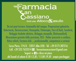 Farmacia San Cassiano s.n.c. delle dott.sse A. Allocco e R. Casullo, Alba orari di apertura