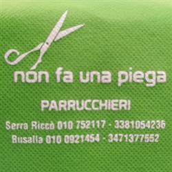 NON FA UNA PIEGA PARRUCCHIERI Serra Riccò, Pedemonte - Orari di apertura