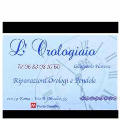 L'Orologiaio Di Navisse Giampaolo, Roma orari di apertura
