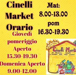 Cinelli Market, Penna in Teverina orari di apertura