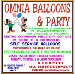 Omnia Balloons & Party, Napoli orari di apertura