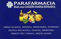 Parafarmacia Dott.ssa Casieri MARIA Rosaria, Canosa di Puglia orari di apertura