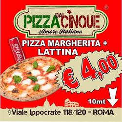 Pizza dai Cinque, Roma orari di apertura