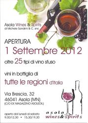 Asola Wines & Spirits, orari di apertura