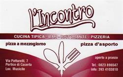L'incontro Bar, Portico di Caserta orari di apertura