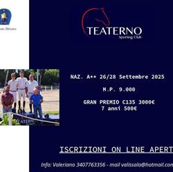 Teaterno sporting Club asd, Chieti orari di apertura