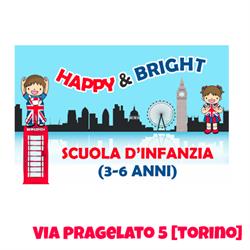 Scuola Materna Happy & Bright Via Pragelato - Torino, orari di apertura
