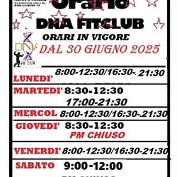 Dnafitclub Mola Di Bari, Mola di Bari orari di apertura