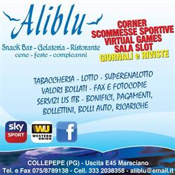 Aliblù - Bar, tabacchi, ristorante, ricevitoria e scommesse sportive, Collazzone orari di apertura