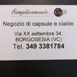 Semplicemente Caffè, Borgosesia orari di apertura