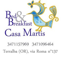 Bed&Breakfast Casa Martis, Terralba orari di apertura