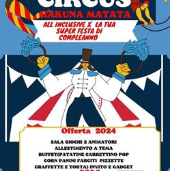 Circus Hakuna Matata, Scafati orari di apertura