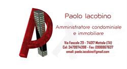 Paolo Iacobino - Amministratore Condominiale e Immobiliare, Mottola orari di apertura