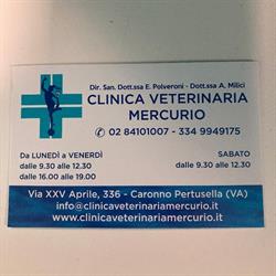 Clinica Veterinaria Mercurio, Caronno Pertusella orari di apertura