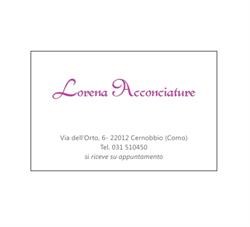 Lorena Acconciature, Cernobbio orari di apertura