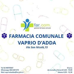 FarCom Farmacia Comunale di Vaprio D'Adda, Vaprio d'Adda orari di apertura