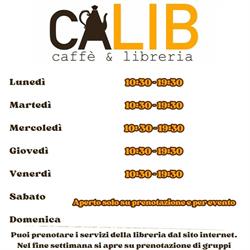 Calib Libreria Caffe Cisternino, orari di apertura