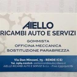 Aiello Ricambi Auto E Servizi Rende, Quattromiglia - Orari di apertura