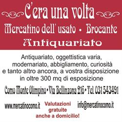 C'era una volta - mercatino dell'usato e antiquariato, Como orari di apertura
