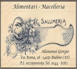 Macelleria - Alimentari Allemanni Giorgio, Bubbio orari di apertura