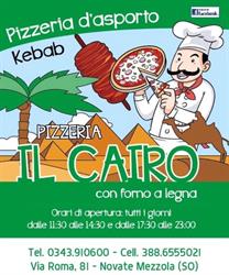 Pizzeria Il Cairo - Pizzeria d'asporto a Novate Mezzola - SO, orari di apertura