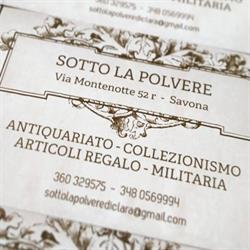 Sotto la Polvere, Savona orari di apertura