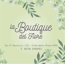 La Boutique del Fiore, Città della Pieve orari di apertura