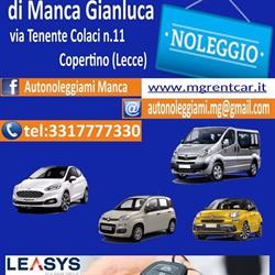 Autonoleggiami MANCA, Copertino orari di apertura