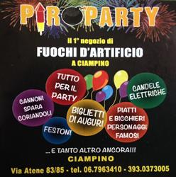 Piroparty, Ciampino orari di apertura