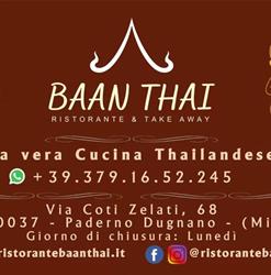 Ristorante Baan Thai, Paderno Dugnano orari di apertura