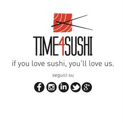 Time4sushi, Giarre orari di apertura