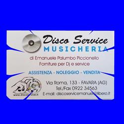 Disco service musicheria, Favara orari di apertura