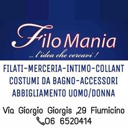 FILOMANIA, Fiumicino orari di apertura