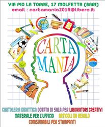 Cartamania, Molfetta orari di apertura
