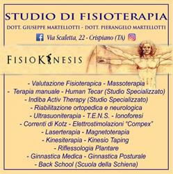 Studio di Fisioterapia Fisiokinesis, Crispiano orari di apertura