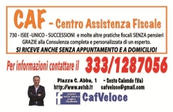 CAF Veloce, Sesto Calende orari di apertura