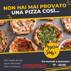 Pizzeria Stefy3, Porcari orari di apertura
